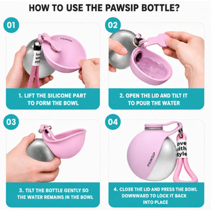 Pupcup Portable Dog Water Bottle