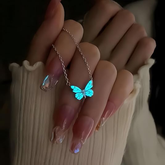Glowing Butterfly Jewelry