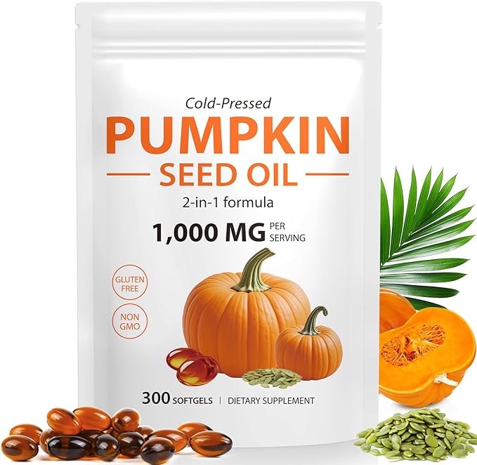 Pumpkin Seed Oil & Saw Palmetto Capsules