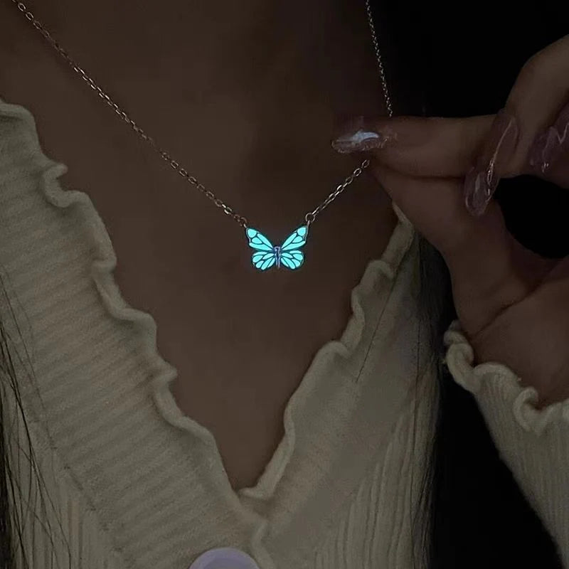 Glowing Butterfly Jewelry