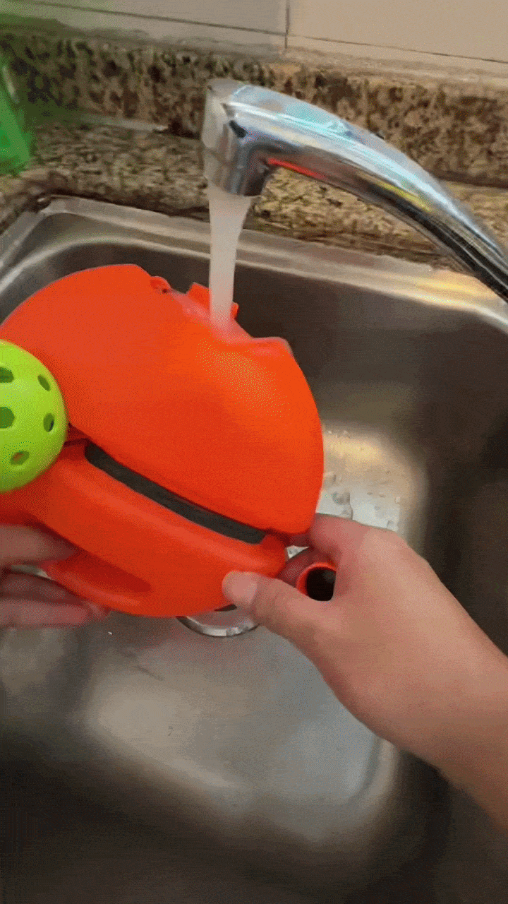 Solo pickleball practice
